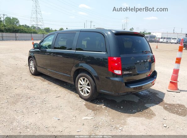 2C4RDGCG9JR264368 2018 DODGE GRAND CARAVAN Black Հետևի ձախ