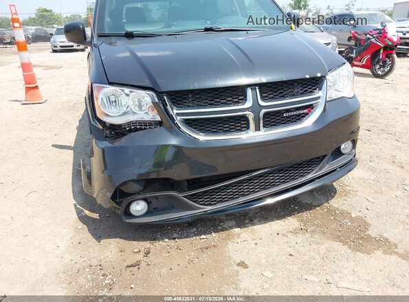 2C4RDGCG9JR264368 2018 DODGE GRAND CARAVAN Black Դիմացի տեսք