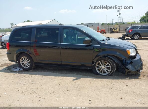 2C4RDGCG9JR264368 2018 DODGE GRAND CARAVAN Black Սալոնի հետևի տեսք