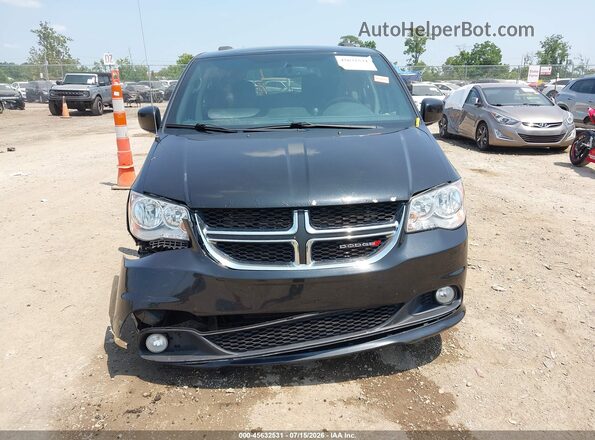 2C4RDGCG9JR264368 2018 DODGE GRAND CARAVAN Black Սարքավորումների վահանակի տեսք