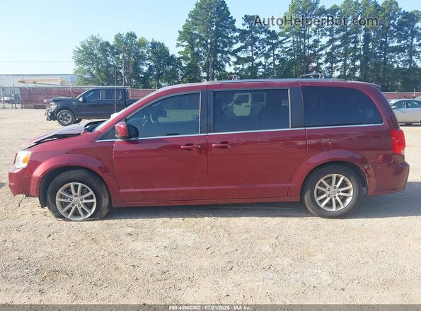 2C4RDGCG9JR283194 2018 DODGE GRAND CARAVAN Maroon 