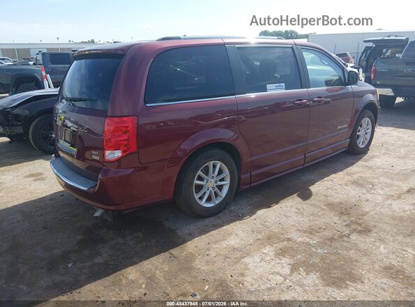 2C4RDGCG9KR620089 2019 DODGE GRAND CARAVAN Красный Задняя правая четверть