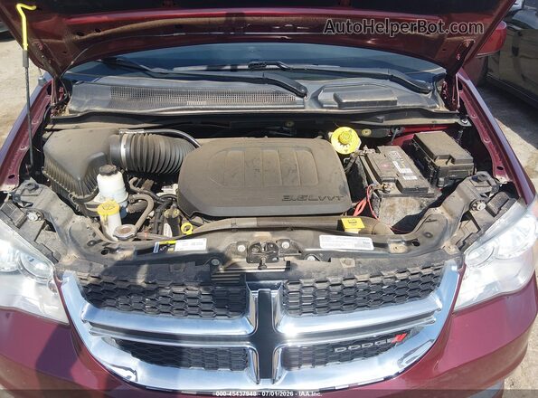 2C4RDGCG9KR620089 2019 DODGE GRAND CARAVAN Красный Вид сзади