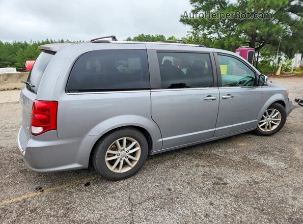 2C4RDGCG9KR776844 2019 DODGE GRAND Silver Rear right