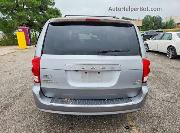 2C4RDGCG9KR776844 2019 DODGE GRAND Silver Rear view