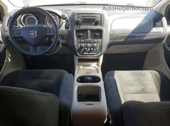 2C4RDGCGXGR194632 2016 DODGE GRAND Серебряный Вид панели приборов