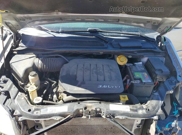 2C4RDGCGXGR194632 2016 DODGE GRAND Серебряный Вид подкапотного пространства