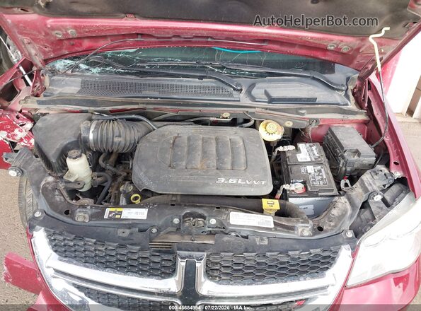 2C4RDGCGXGR210604 2016 DODGE GRAND CARAVAN Gray უკანა ხედი