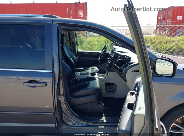 2C4RDGCGXGR219903 2016 DODGE GRAND CARAVAN Gray Вид салону спереду