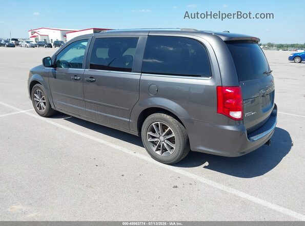 2C4RDGCGXGR219903 2016 DODGE GRAND CARAVAN Gray Задня ліва чверть