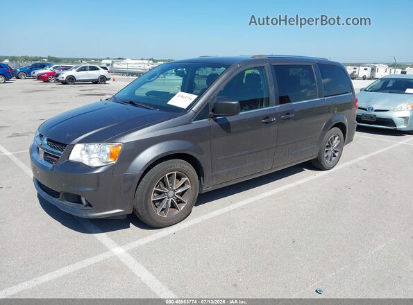 2C4RDGCGXGR219903 2016 DODGE GRAND CARAVAN Gray Передня ліва чверть