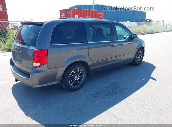 2C4RDGCGXGR219903 2016 DODGE GRAND CARAVAN Gray Задня права чверть
