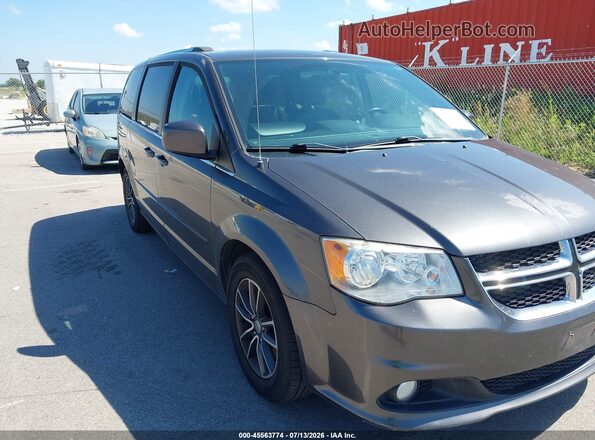 2C4RDGCGXGR219903 2016 DODGE GRAND CARAVAN Gray Вид спереду