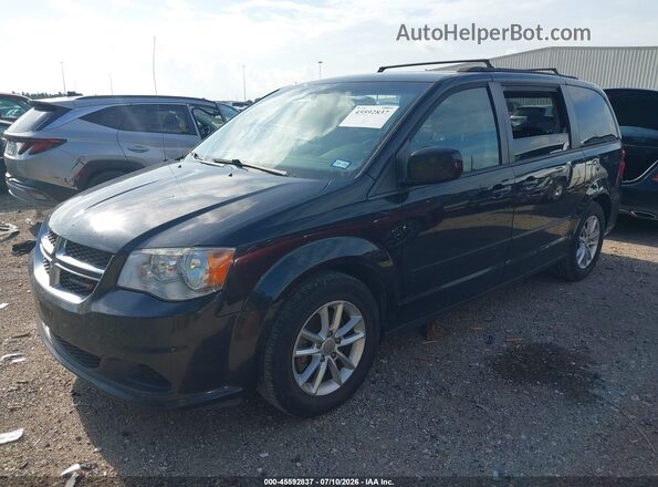 2C4RDGCGXGR330113 2016 DODGE GRAND CARAVAN Blue Przód lewy