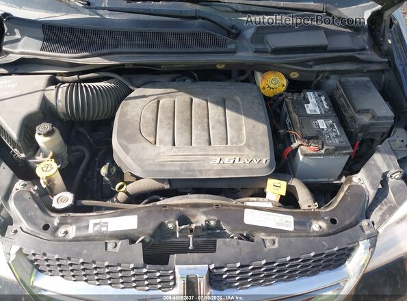2C4RDGCGXGR330113 2016 DODGE GRAND CARAVAN Blue Widok z tyłu