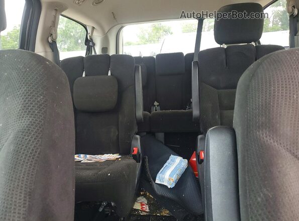 2C4RDGCGXGR334274 2016 DODGE GRAND Gray Հետևի նստատեղերի տեսք