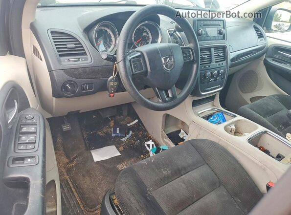 2C4RDGCGXGR334274 2016 DODGE GRAND Gray Առջևի վահանակի տեսք