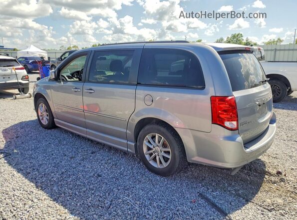 2C4RDGCGXGR338972 2016 DODGE GRAND Серебряный Задняя левая четверть