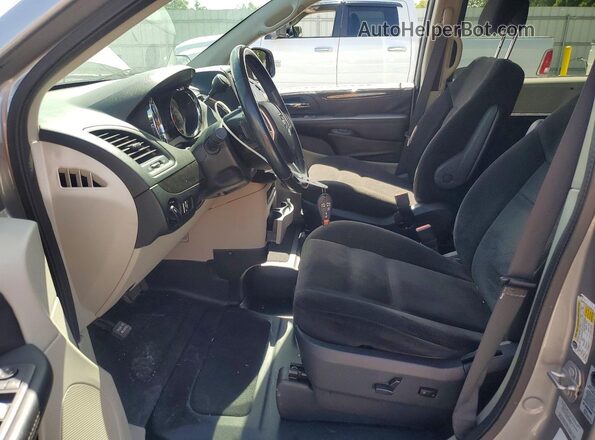 2C4RDGCGXGR338972 2016 DODGE GRAND Серебряный Вид салона спереди
