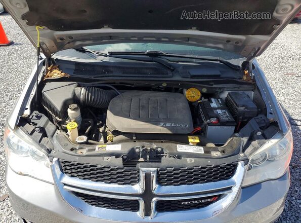 2C4RDGCGXGR338972 2016 DODGE GRAND Серебряный Вид подкапотного пространства