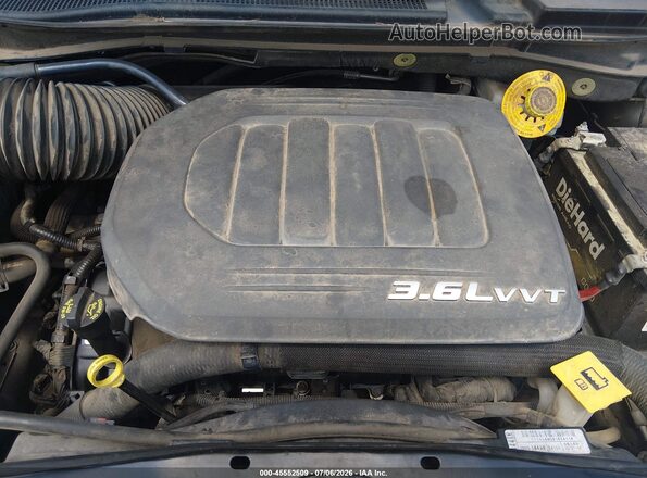 2C4RDGCGXGR343475 2016 DODGE GRAND CARAVAN Gray უკანა ხედი