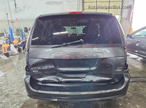 2C4RDGCGXHR842231 2017 DODGE GRAND Серый Вид сзади