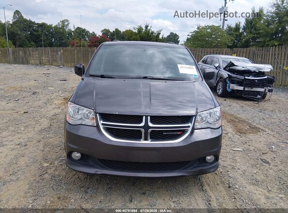 2C4RDGCGXHR842455 2017 DODGE GRAND CARAVAN Gray Вид щитка приладів