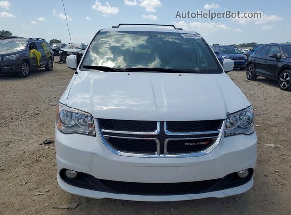 2C4RDGCGXHR842634 2017 DODGE GRAND Белый Вид спереди