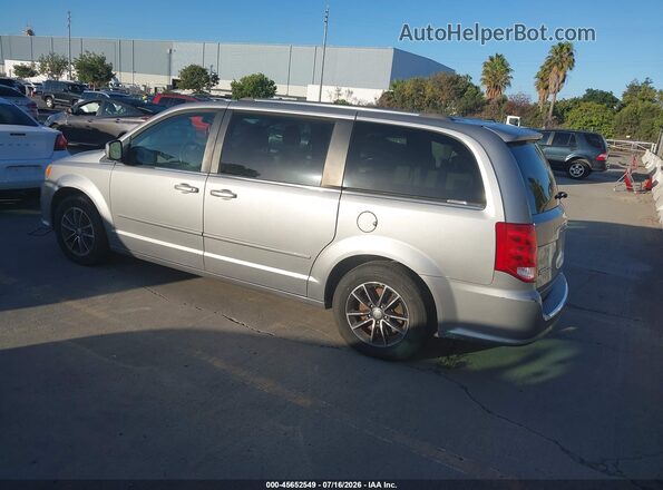 2C4RDGCGXHR861507 2017 DODGE GRAND CARAVAN Gray Rear left