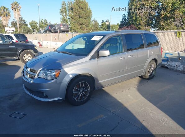 2C4RDGCGXHR861507 2017 DODGE GRAND CARAVAN Gray Front left