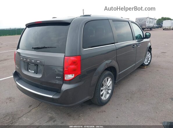 2C4RDGCGXJR191091 2018 DODGE GRAND CARAVAN Gray Задня права чверть