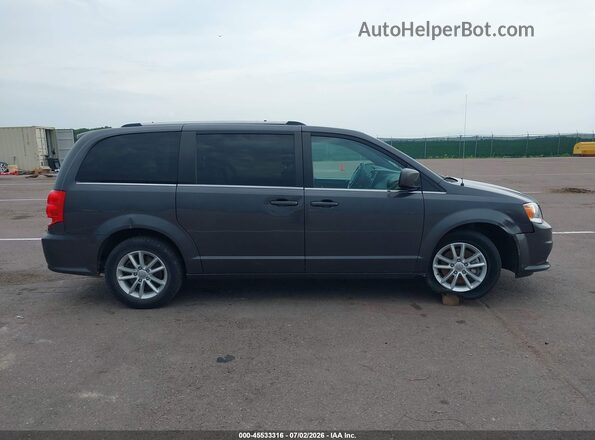 2C4RDGCGXJR191091 2018 DODGE GRAND CARAVAN Gray Вид задньої частини салону