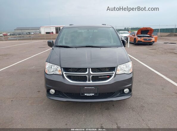 2C4RDGCGXJR191091 2018 DODGE GRAND CARAVAN Gray Вид щитка приладів
