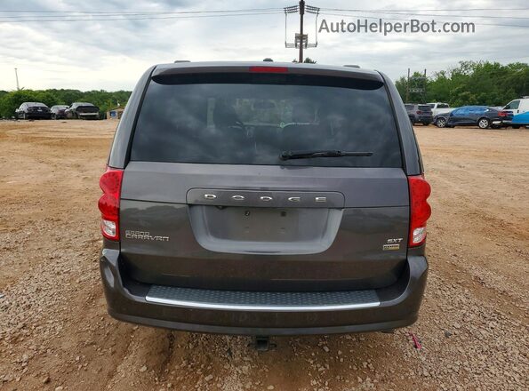 2C4RDGCGXJR216278 2018 DODGE GRAND Gray Vista trasera