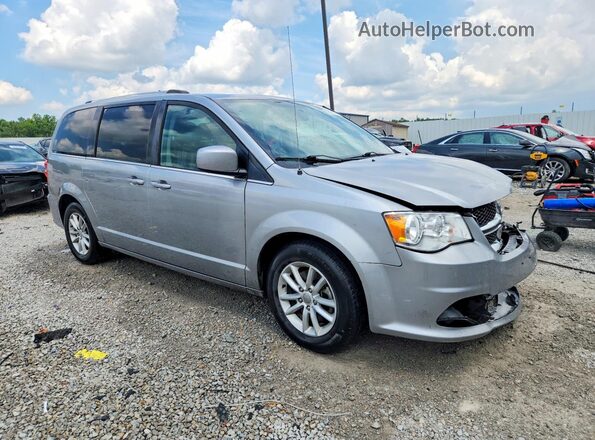2C4RDGCGXJR223117 2018 DODGE GRAND Silver წინა მარჯვენა