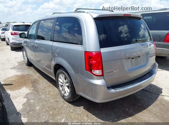 2C4RDGCGXJR240337 2018 DODGE GRAND CARAVAN Серебряный Задняя левая четверть