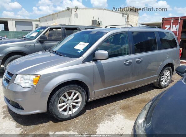 2C4RDGCGXJR240337 2018 DODGE GRAND CARAVAN Серебряный Панорамный вид салона 360°