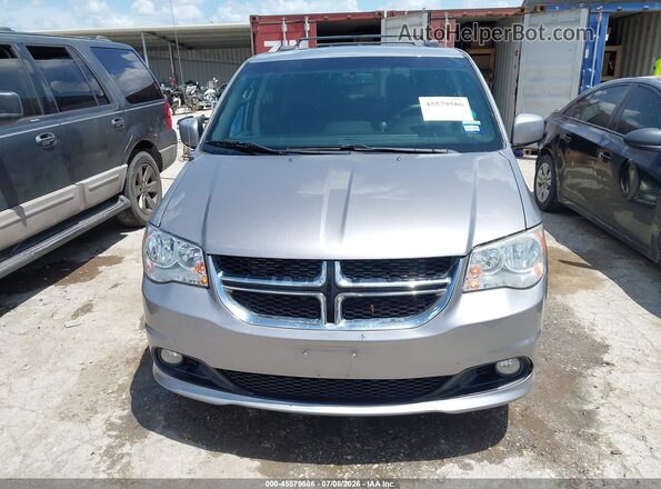 2C4RDGCGXJR240337 2018 DODGE GRAND CARAVAN Серебряный Вид щитка приборов
