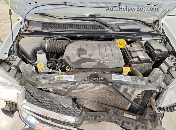 2C4RDGCGXJR249359 2018 DODGE GRAND White Widok komory silnika