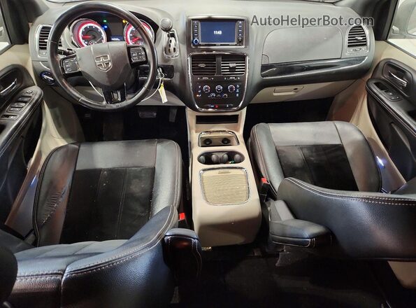 2C4RDGCGXJR249359 2018 DODGE GRAND White Widok deski rozdzielczej
