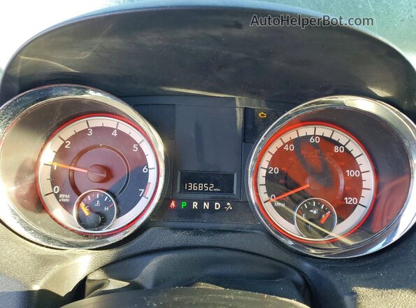 2C4RDGCGXJR250446 2018 DODGE GRAND Black Vista del cuadro de instrumentos