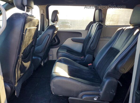 2C4RDGCGXJR250446 2018 DODGE GRAND Black Vista interior trasera