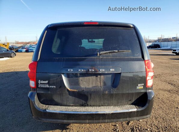 2C4RDGCGXJR250446 2018 DODGE GRAND Black Vista trasera