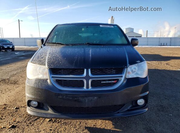 2C4RDGCGXJR250446 2018 DODGE GRAND Black Vista frontal