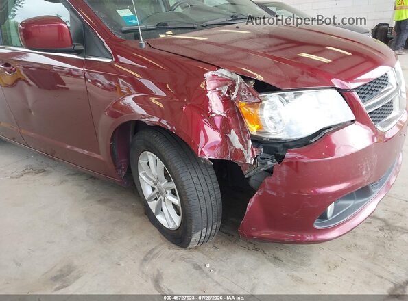 2C4RDGCGXJR265495 2018 DODGE GRAND CARAVAN Red Vista frontal