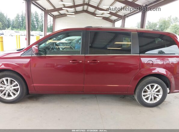 2C4RDGCGXJR265495 2018 DODGE GRAND CARAVAN Red Vista interior de 360 grados
