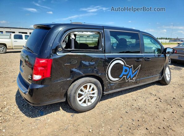 2C4RDGCGXKR546424 2019 DODGE GRAND Черный Задняя правая четверть