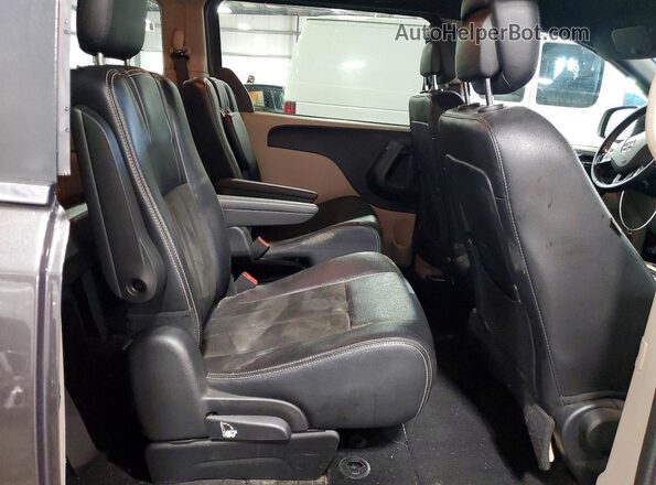 2C4RDGCGXKR724848 2019 DODGE GRAND Charcoal Rear interior view