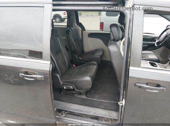 2C4RDGCGXKR752732 2019 DODGE GRAND CARAVAN Black Widok naklejki z numerem VIN