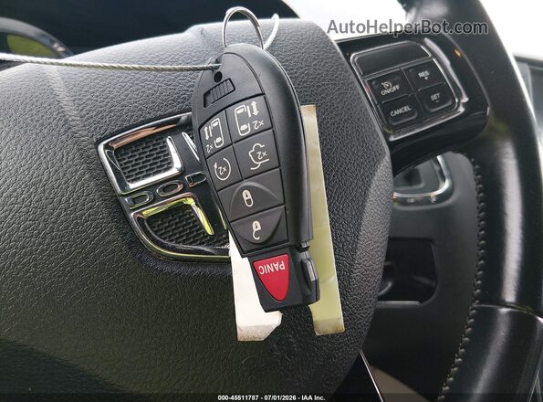 2C4RDGCGXKR752732 2019 DODGE GRAND CARAVAN Black Widok deski rozdzielczej